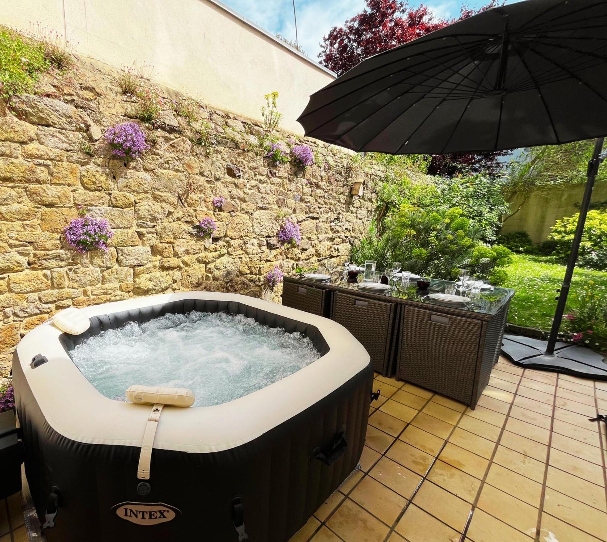 Ideal - Plage, Jardin & Jacuzzi, Proche Plage Et Thalasso - 1 A 6 Personnes แซ็งต์มาโล ภายนอก รูปภาพ